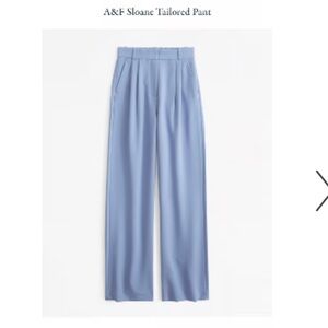 NWOT Abercrombie & Fitch Sloane pleated Pants Size 27